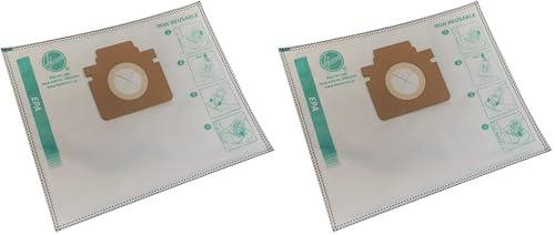 Hoover H88 Vacuum Cleaner Bags, Original, Microfiber, Pure EPA, Anti-Odor, Extra Filtering, Compatible with Hoover H-ENERGY 500, 4 Pieces (Pack of 2)