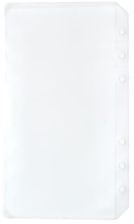 30 StüCk KlarsichthüLlen A6 Binder A6 6 LöCher Budget Binder Dokumententasche A6 Transparente Wasserdichte A6-FotohüLlen Aus Kunststoff FüR Dokumente NotizbüCher Karten, Budgetplaner 18 X 10 Cm