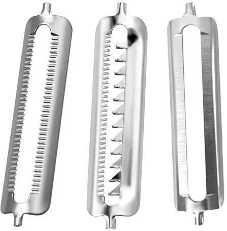 3-Stück Sparschäler Tupper, Ersatzklinge für Tupperware, Sparschäler Ersatzklingen, Gemüseschäler für Vegetable Peeler Gurkenschäler Potato Peeler, Spargelschäler Neuer Kartoffelschäler Schälmesser