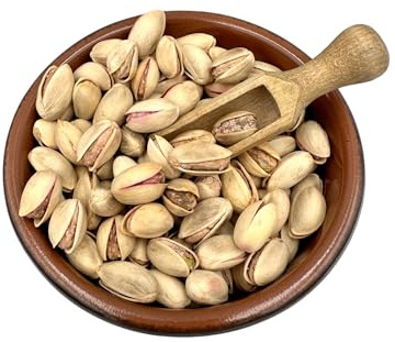 Pistacho 100% griego Egina con cáscara, horneado y salado, 20 g, 4,9 kg, producto DOP (900 gramos)
