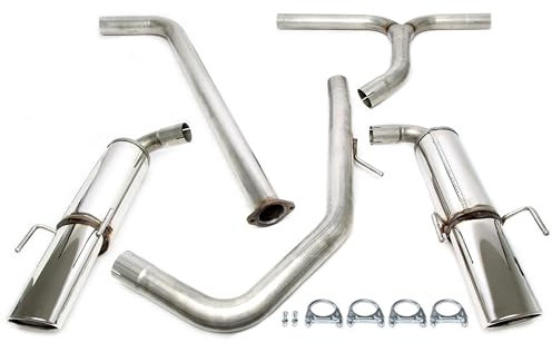 TA Technix Duplex Sportauspuffanlage aus Edelstahl mit Endrohr 90x120mm oval gebörtelt, mit EG Zulassung, Art.-Nr. 02OP025-25D