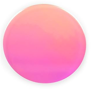 Acrylglas GS Scheibe, 3 mm dick, Ø 200 mm, Pink/Gelb Irisierend | Farbiges gegossenes Acrylglas mit irisierender Wirkung; gut geeignet für Lichtobjekte, Modellbau, Displays und Zuschnitte