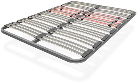 amuéblate Online - Somier Multiláminas Extra Resistente con Reguladores Lumbares de 150 x 200 máximo Confort y adaptabilidad