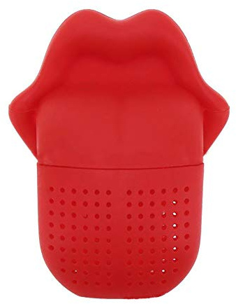 Infusore per tè in silicone, a forma di animale, facile da usare, pulito e innocuo, per foglie sfuse, teiera, tazza da tè, divertente ora del tè con amici e familiari
