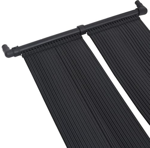Lot de 2 panneaux solaires de piscine pour un chauffage efficace de la piscine | 80 x 310 cm | Résistant aux intempéries et respectueux de l'environnement | Idéal pour les propriétaires de piscine