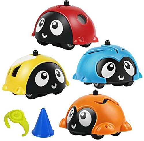 Autos Spielzeug Kinder Tier Pull Back Auto, 360° Kreisel Auto Spielzeug Reibung Power Kinderwagen Für 2 3 4 5 Jahre Alte Jungen Und Mädchen Geschenke (zufällige Farben)