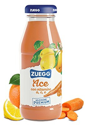 Succo Zuegg ace ml. 200 x 12 bottiglie in vetro …