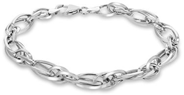 Tuscany Silver - Gros Maillons Bracelet Femme - Argent 925/1000