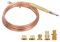 Termopares, estufa de gas Adaptadores de kit de reemplazo de chimenea de termopar universal para cocina de inducción, estufa de gas, dispositivo de calentamiento