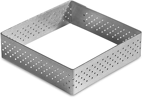 Städter Ausstecher Tarte-Rahmen 7 x 7 cm/Höhe 2 cm quadratisch