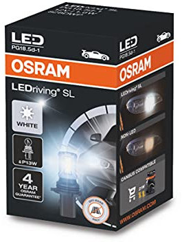 OSRAM LEDriving® SL, ≜ P13W, bianco 6000K, lampada di segnalazione a LED, solo fuoristrada, non omologati ECE, scatola pieghevole (1 lampada)