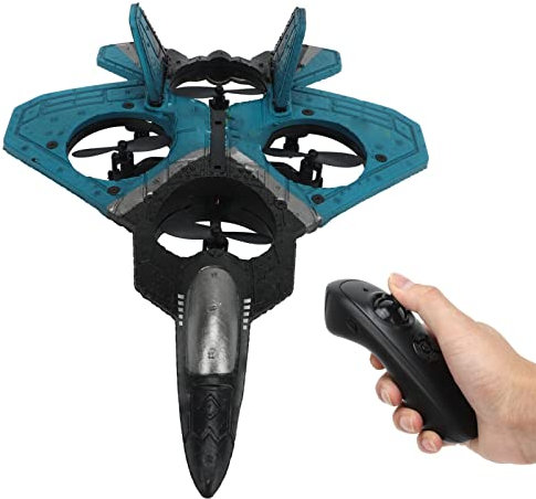 Qcwwy Ferngesteuertes Segelflugzeug-Spielzeug, Kunstflug, 2,4 GHz Dual-Mode-RC-Flugzeug-Segelflugzeug-Spielzeug Zum Spielen Im Freien (1 Batterie)