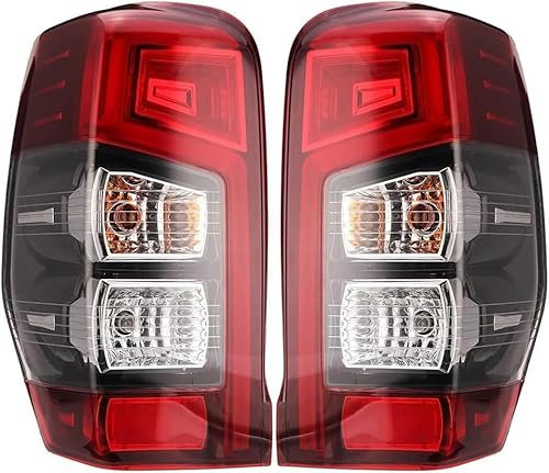 LXBSXY Maßgeschneidert PKW-Anhänger Rücklicht Für Mitsubishi L200 Triton 2019 2020,Kennzeichenbeleuchtung, Bremslicht Nebelschlussleuchte, Rückstrahler, Positionslicht Zubehör
