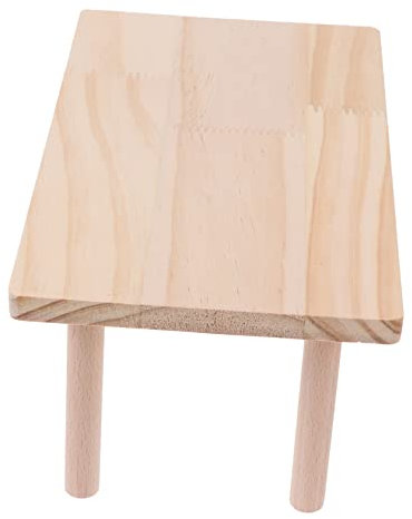 Garneck Kletterplattform Massivholzplatte Für Hamster Haustierspielzeug Zur Nagetierprävention Naturholzplatte Für Kleine Haustiere Zum Klettern Ausruhen Und Spielen