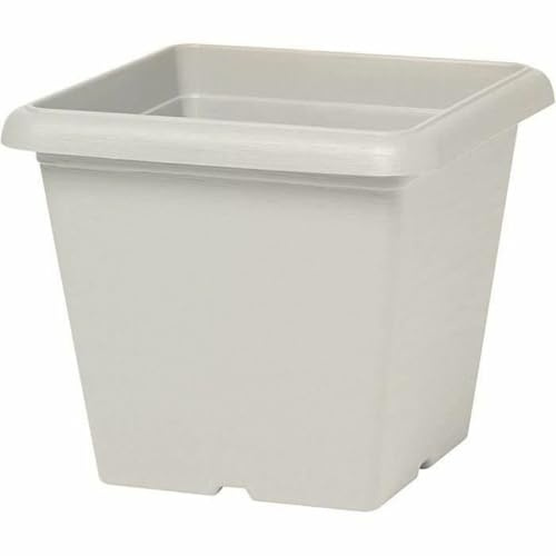 Garden ID Vaso Bianco Quadrato Effetto Pietra 40 x 35 cm - Marca EAN: 5410527159603
