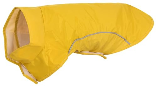 vidaXL Hunde Regenmantel mit Reflexstreifen Polyester Gelb XXS