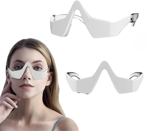 Verjüngendes Anti-Aging-Gerät mit Rotlicht-Therapie für die Augenpartie | Reduziert Augenringe, Falten und Tränensäcke | Ideal für Frauen, Männer und gestresste Hautpflege-Routinen