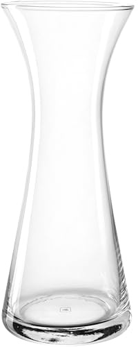 LEONARDO HOME GIA Vase • 1 Stück • Zeitlose Glasvase • transparente Blumenvase für gebundene Sträuße • ⌀6 cm • Klassisches Design für Jede Gegebenheit • Höhe 28 cm • klar • 025372