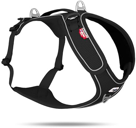 Belka Harness Adjustable Neck Black 3XL