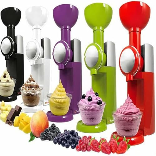 SUPER FOREST Machines à Glace, mixeur pour Desserts, yaourts glacés, Fruits et légumes, Fabrication Maison, Glaces sans Produits laitiers, sans BPA, pour Glaces et sorbets Maison