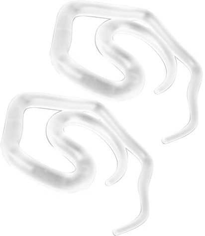 VICASKY 2 Stück-pack Haarknoten Maker Klein Transparent Unsichtbar Haarknotenformer Duttfrisuren Frauen Alltag Party Haarstyling Zubehör