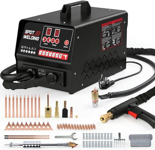 Spot de débosselage pour carrosserie 220 V 3500 W Outil de débosselage automatique 7 modes Poste à souder par points