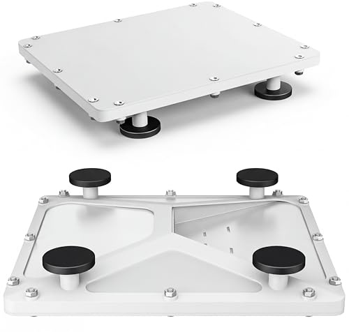 daboot Supporto Magnetico Starlink Mini con Copertura Protettiva, Base Magnetica per Tetto Auto Camper Camion Barca, Accessori Starlink Mini per Esterno e Off-Grid (Bianco)