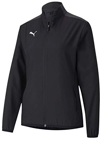 PUMA Damen teamGOAL 23 Sideline Jacket W Trainingsjacke, Black-Asphalt, M