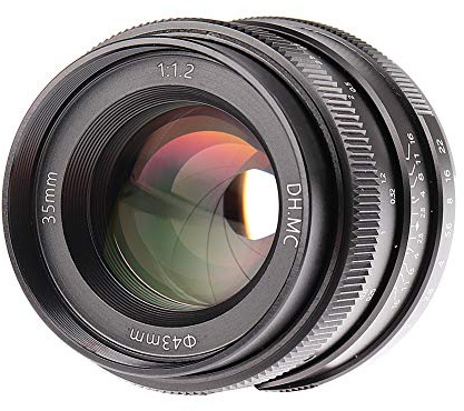 FOTGA 35 mm F1.2 APS-C Large Aperture Manual Focus Lens Standard Prime Lens for M4/3 MFT Micro Four Thirds Mirrorless Camera, G1 G2 G3 G4 G5 G6 G7 GF1 GF2 GF3 GF5 GF6 E-PL9 E-PL8 E-PL7