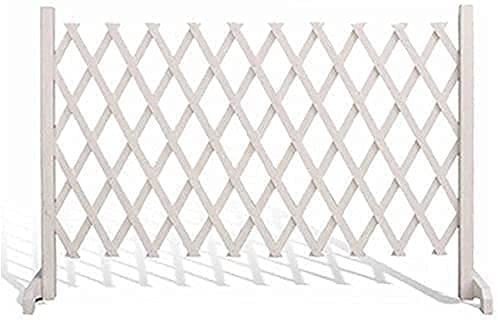 Clôture Jardin Palissade Jardin Clôture en Expansion Carbonisation Clôture en Bois Clôture extérieure Grille Partition Stand de Fleurs 3 Couleurs 4 Tailles Clôture décorative Bordure de Jardin
