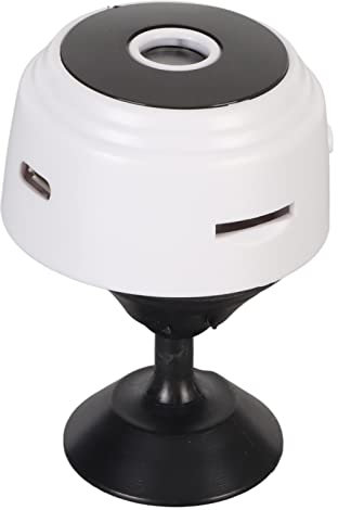 Qcwwy WiFi Security Camera,1080P HD Indoor Home Security Cameras Smart Wireless Camera Security Surveillance Camera Dog Baby Elder Remote Monitoring Equipment (White)