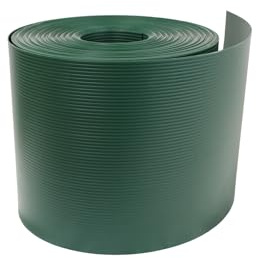 Gartenwelt Riegelsberger PP Sichtschutzstreifen Grün | Rolle 25,5 m x 19 cm für Doppelstabmatten | UV-, licht- & witterungsbeständig | Made in Germany
