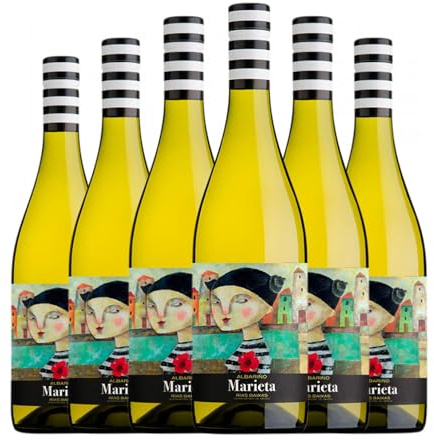 Martín Códax Marieta Albariño Rías Baixas 75 cl Vino blanco (Caja de 6 Botellas de 75 cl)