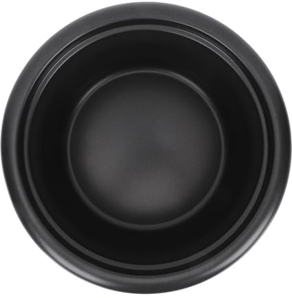 VINTORKY Rice Cooker Inner Pot Nonstick 3l Black Crystal Iron Liner Replacement Cooking Pot Compatible with Smart Household Rice Cookers for Steaming and Baking