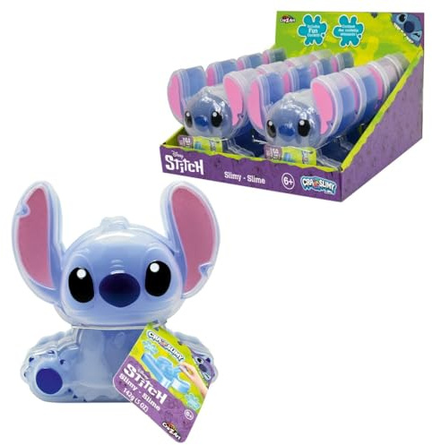 Lexibook Slime Stitch dehnbar, Lilo und Stitch, Blau, SLIM01D