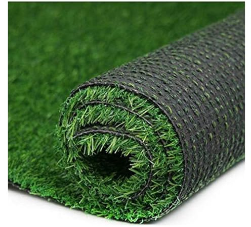 Tappeto erboso artificiale per cani, 2,3 cm di altezza del pelo, 2 x 3,7 m, con fori di drenaggio, per giardino, prato, patio, decorazione paesaggistica