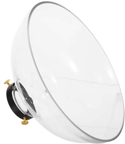 Cabilock Lampada in Vetro Soffiato Mano Paralume Trasparente Forma Imbuto Resistente al Calore Sostituzione per Applique Lampade Sospensione Plafoniere e Lampade da Parete Effetto Luce e