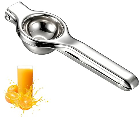 Manual Lemon Squeezer,lemon juicer squeezer,Heavy Duty Metal Citrus Press Juicer,Lemon Orange Lime Hand Juicer, Easy to Use and Clean,Great Helper for Kitchen Beverage Making
