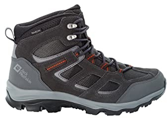 Jack Wolfskin Män Vojo 3 Texapore Mid M, grå orange, Grå orange, 44 EU