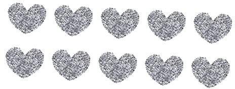 STOBOK 30stücke Herzförmige Strassaufnäher Bügel Und Näh-patches Für Jeans Kleidung Und Taschen Dekorative Applikationen Mit Funkelnden Rhinestones Für -projekte Und Individuelle