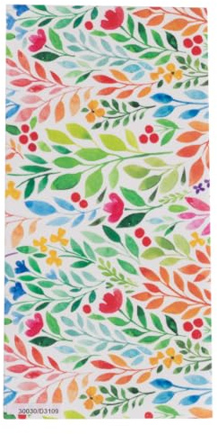 Rayher Wachsfolie Blumenwiese, bunt, 20 x 10 cm, 1 Stück, Verzierwachs, Wachs zum Kerzen verzieren, Kerzenwachs, Wachsplatte, 31657999