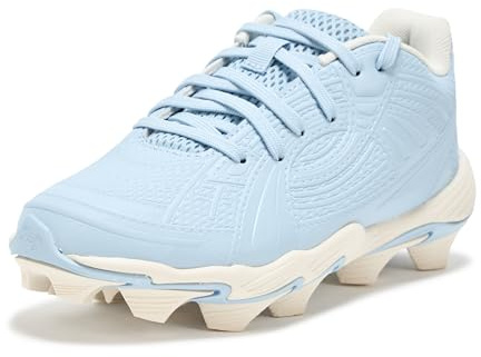 Under Armour Glyde Sola Rm Jr Softball Cleats Sneaker für Mädchen, (453) Blue Calm/White/Blue Calm, 1.5 Little Kid
