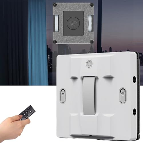 Limpiador De Ventanas 5600pa, Robot Limpiador De Ventanas 3 Min/M³, 4 Sensores Integrados, 5600pa, Pulverizador De Agua Automático, Adecuado Para Mármol, Vidrio, Azulejos, Etc.