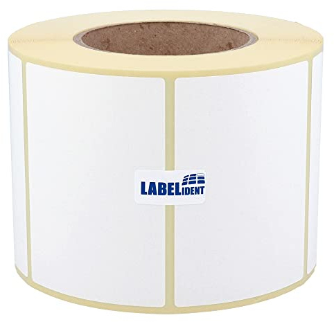 Labelident Versandetiketten für DHL Warenpost - 100 x 70 mm - 1.000 Thermoetiketten auf Rolle mit 76 mm Kern, Thermoetiketten für Thermodrucker