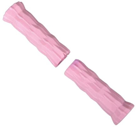 Dickly 2-teilige Fahrrad-Lenkergriffe, Schutz, ersetzen direkt Zubehör-Lenkerabdeckungen, Rosa
