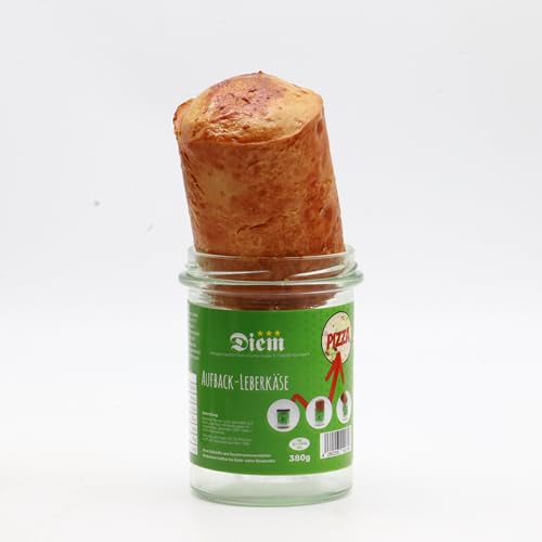 Pizza Leberkäse im Weckglas 380g DIEM - Aufbackleberkäse