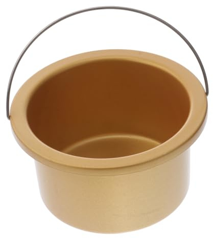 DECOMELODY Aluminum Wax Melting Pot for Wax Warmer with Nonstick Surface and Handle High Efficiency Suitable for Random Color