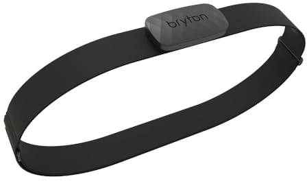 Bryton Intelligenter Herzfrequenz-Brustgurt, kompatibel mit Smartphone-App und Fahrradcomputer über Bluetooth und ANT+