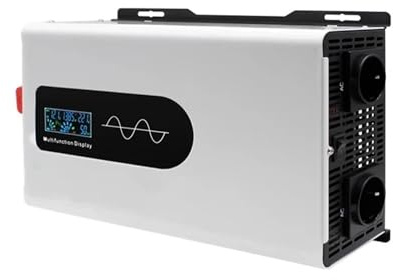 Convertisseur Batterie Externe Portable Onduleur Solaire pour Voiture Transformateur 10000 W 10 KW 6600 W Onduleur Sinusoïdal Pur DC 12 V 24 V AC 220 V Transformateur(96V,6600W Remote)