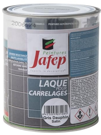 ESMALTE AZULEJOS JAFEP (GRIS DELFIN) 750 ml